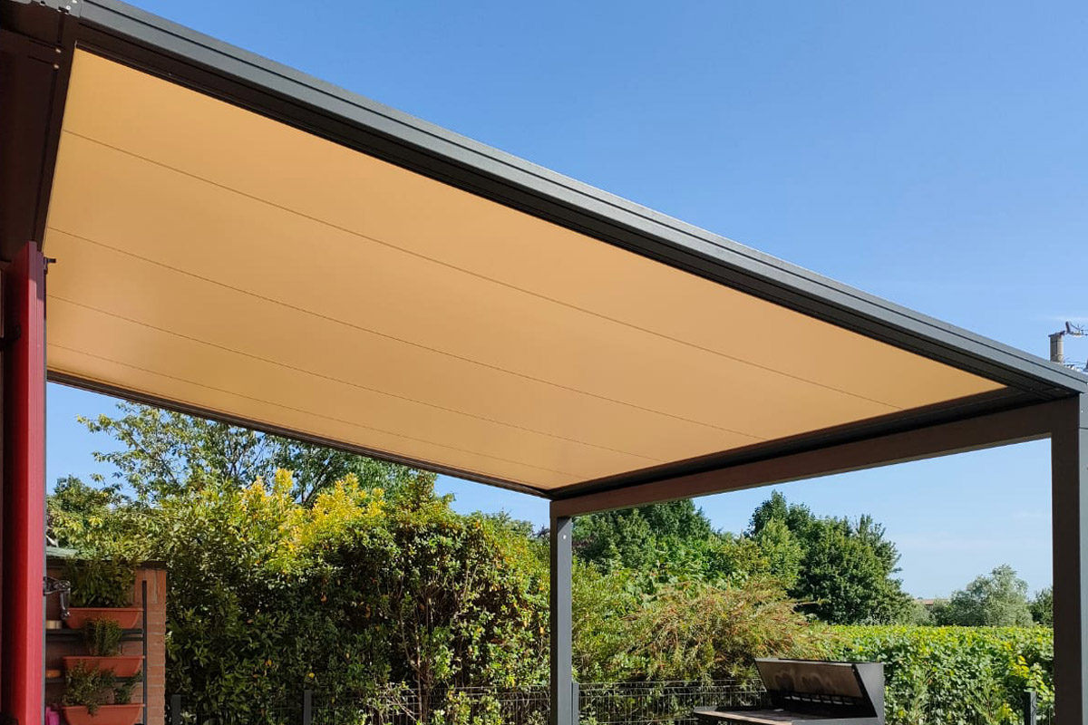 pergola bioclimatica giardino - Arredocasa